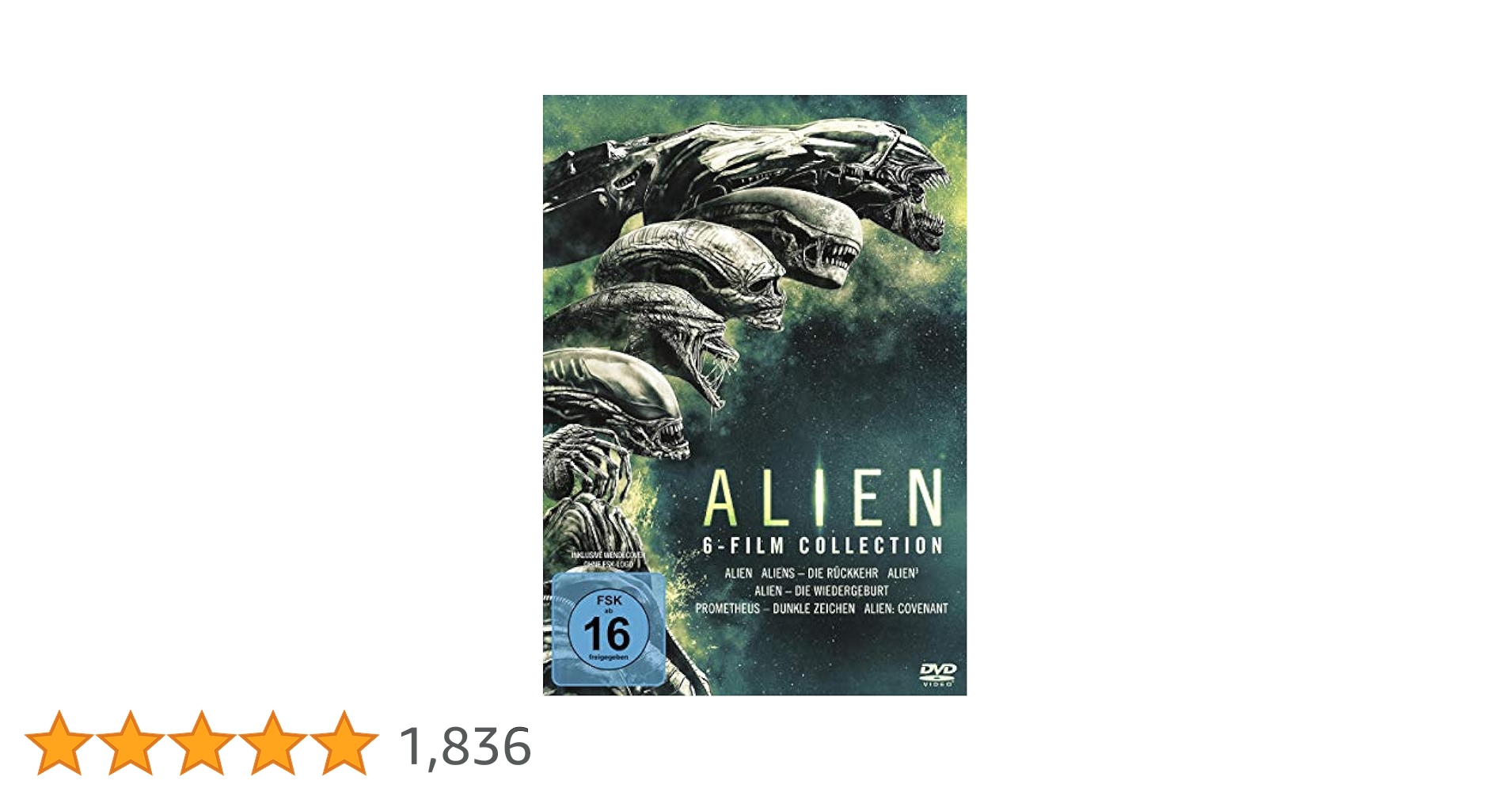 Amazon.co.jp: Alien 1-6 (6-DVD) : 家電＆カメラ